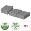 Home tároló- és ajándékdoboz szürke 3db 628285
