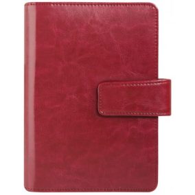   Saturnus gyűrűs kalend. műbőr M223-002 bordó (2026 évi)