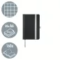 STYLE jegyzetfüzet A/6 kockás szaténfekete 44911094