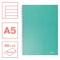 Colour Breeze spirálfüzet A/5 vonalas zöld 628472