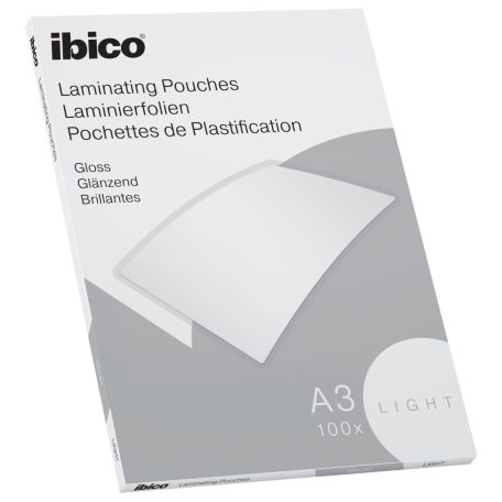 Lamináló fólia Ibico 627311 Basics Light Pouch A/3 75/80mic