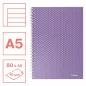 Colour Breeze spirálfüzet A/5 vonalas levendula 628474