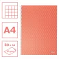 Colour Breeze spirálfüzet A/4 kockás korall 628478