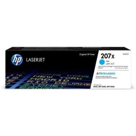 HP W2211X No.207X Cyan lézertoner eredeti 2,45K