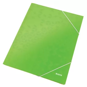WOW Lakkfényű gumis mappa 39820054 zöld