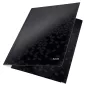 WOW Lakkfényű gumis mappa 39820095 fekete