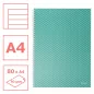 Colour Breeze spirálfüzet A/4 vonalas zöld 628482