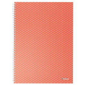 Colour Breeze spirálfüzet A/4 vonalas korall 628483