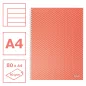 Colour Breeze spirálfüzet A/4 vonalas korall 628483