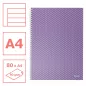 Colour Breeze spirálfüzet A/4 vonalas levendula 628484