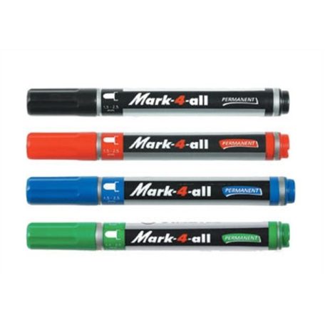 Stabilo 651/46 Mark-4-all kerek permanent fekete