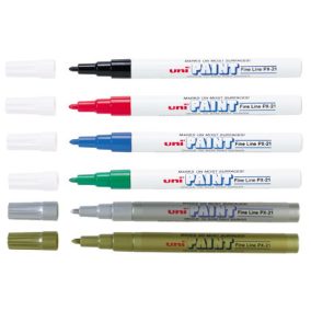 Lakkfilc UNI PX-21 piros