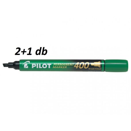 Pilot SCA-400-G vágott permanent marker zöld (2+1)_p_akc