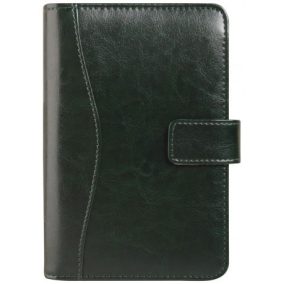 Saturnus gyűrűs kalend. műbőr M231-006 zöld (2026 évi)