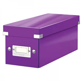 CLICK&STORE CD-doboz 60410062 lila 