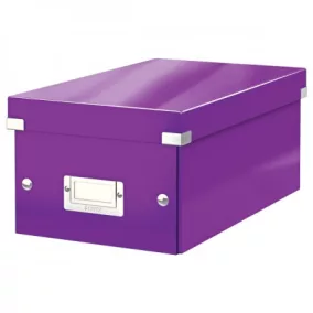 CLICK&STORE DVD-doboz 60420062 lila 