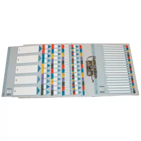 Regiszter Ess 100165 A/4 jan-dec.mylar