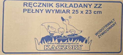 Kéztörlő V hajtogatás 1réteg 250lap 23*25cm (20cs) recyc natúr Vella 213