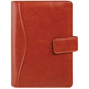 Saturnus gyűrűs kalend. műbőr M231-001 barna (2026 évi)