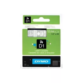 Dymo S0720600 (45020) D1 12mm*7m feh/fvízt kazetta