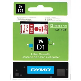 Dymo S0720520 (45012) D1 12mm*7m pir/vízt kazetta