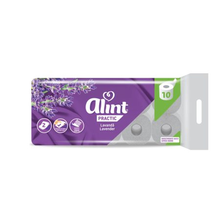 ALINT toalettpapír 2réteg 10tek 110lap Practic Lavender levend PP20736