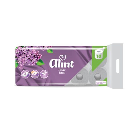 ALINT toalettpapír 3réteg 10tek 120lap Lilac lila akác illat PP20734