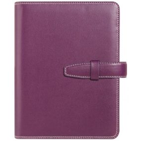 Saturnus gyűrűs kalend. műbőr S228-00L lila (2026 évi)