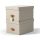 Puro karton tárolódoboz M méret 2db szürke-bézs 61490012