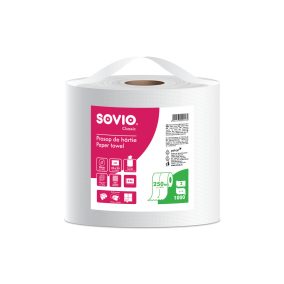   Kéztörlő Ipari CELL 28cm 2rét 1000lap 25magas 250m SOVIO (1tek) PP20906
