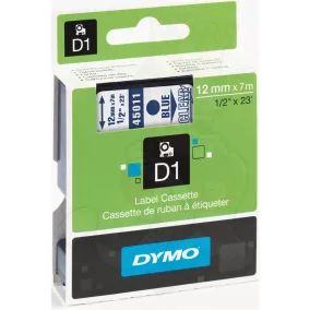 Dymo S0720510 (45011) D1 12mm*7m kék/vízt kazetta