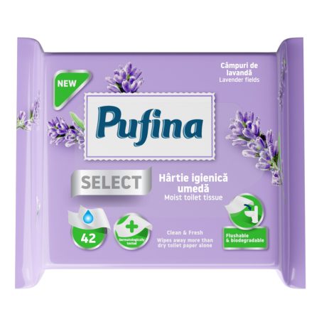 PUFINA nedves toalettpapír 42db Moist Lavender PP20623