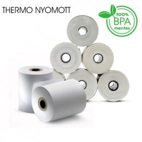 Pénztárgépszalag 37*50/12 28m thermo nyomott