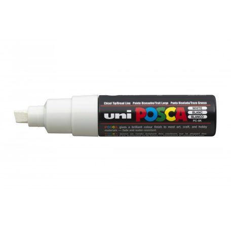 UNI POSCA PC-8K marker fehér