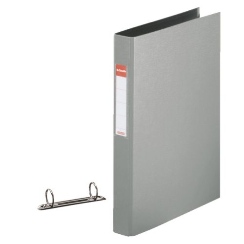 Gyűrűskönyv Ess 14455 2gy-4cm szürke