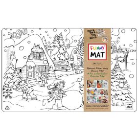 FUNNY MAT asztali alátét tél 48*33.5 cm