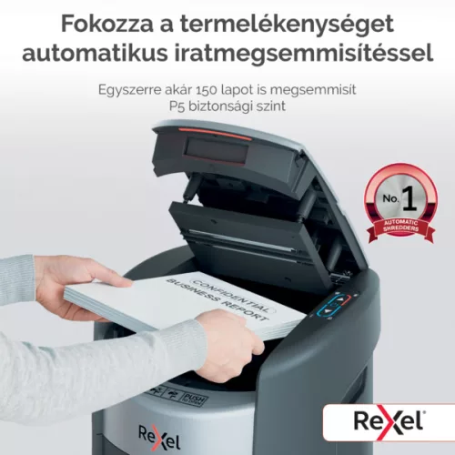 Rexel iratmegsemm ShredMax Autofeed+ 150M 2025150MEU (2026akc)