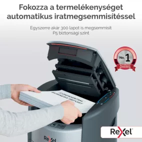   Rexel iratmegsemm ShredMax Autofeed+ 300M 2025300MEU (2026akc)