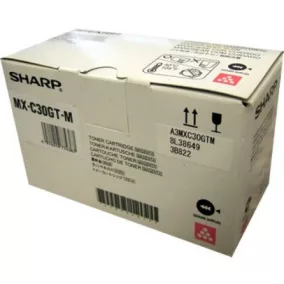Sharp MX-C30GTM Magenta lézertoner eredeti 6K MXC30GTM