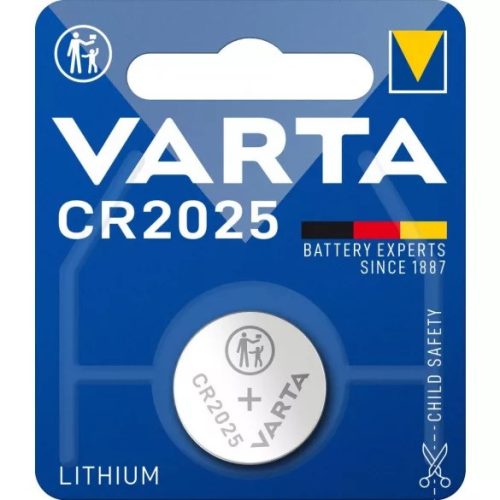 Elem Varta gombelem CR2025 (5db/bliszter) Lithium