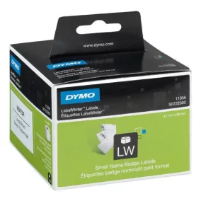 Dymo Etikett S0722560 (11356) LW 41*89mm fehér