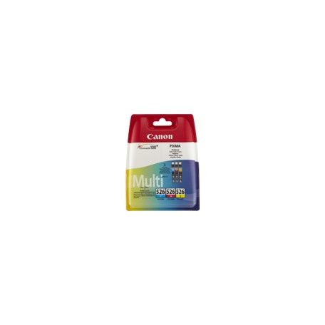 Canon CLI-526 Multipack Cyan Magenta Yellow tintapatron