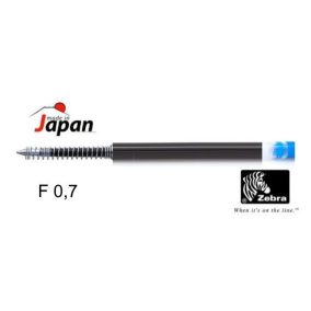 Zebra tollbetét F 0.7 piros fém (kiszerelés:12)