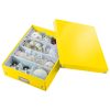 CLICK&STORE rendszerező doboz M 60580016 sárga