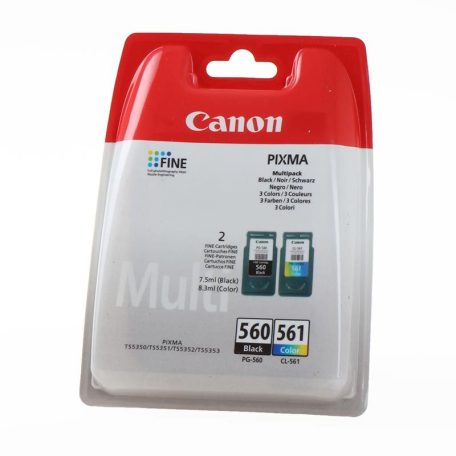 Canon PG-560 CL-561C Mulltipack Black + Color tintapatron