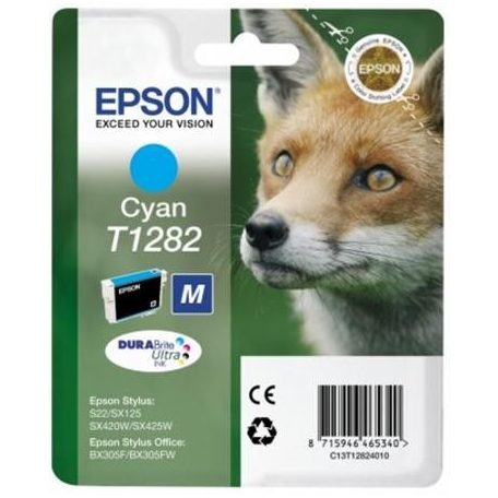 Epson T1282 Cyan tintapatron eredeti C13T12824010 