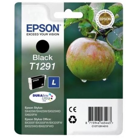 Epson T1291 Black tintapatron eredeti C13T12914010