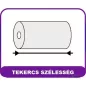 Pénztárgépszalag 80*50/12 28m thermo nyomott