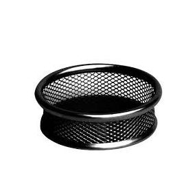 Mesh fémhálós kapocstartó fekete