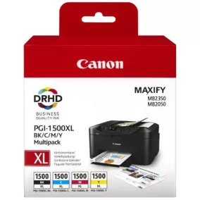 Canon PGI-1500XL Multipack Black Cyan Magenta Yellow